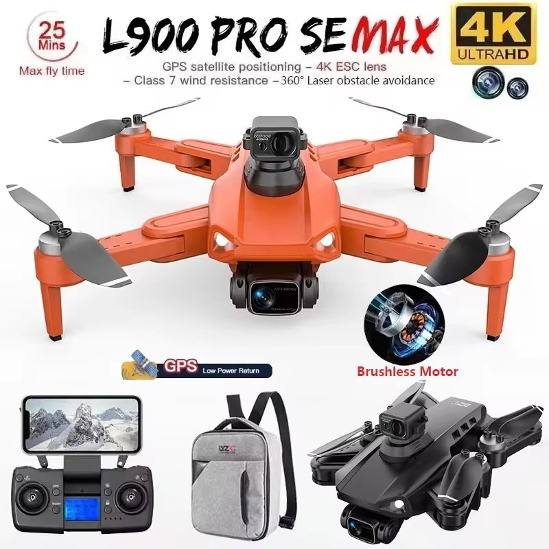 LYZRC L900 Pro SE MAX ドローン 4K - Jjrc Drone X12 のレビューと価格