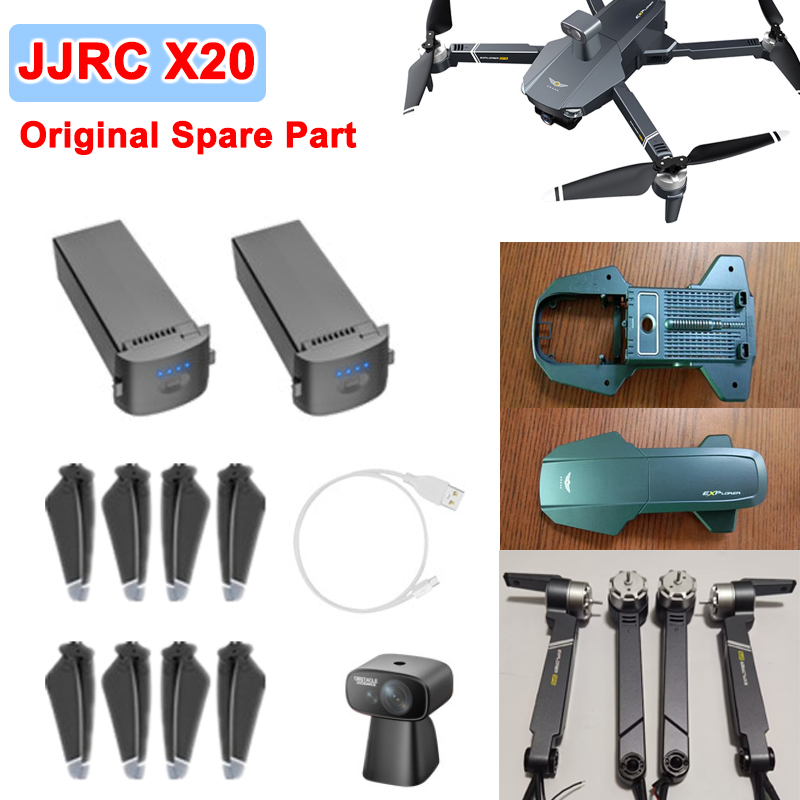 Jjrc x20オリジナルドローン,スペアパーツ/バッテリー - Eachine Drone E010 のレビューと価格