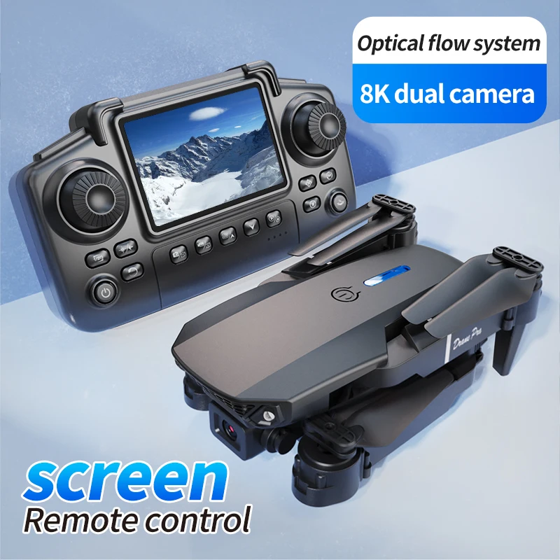 プロフェッショナルE88 PROドローン、スクリーン付き8K - Drone Photogrammetry のレビューと価格