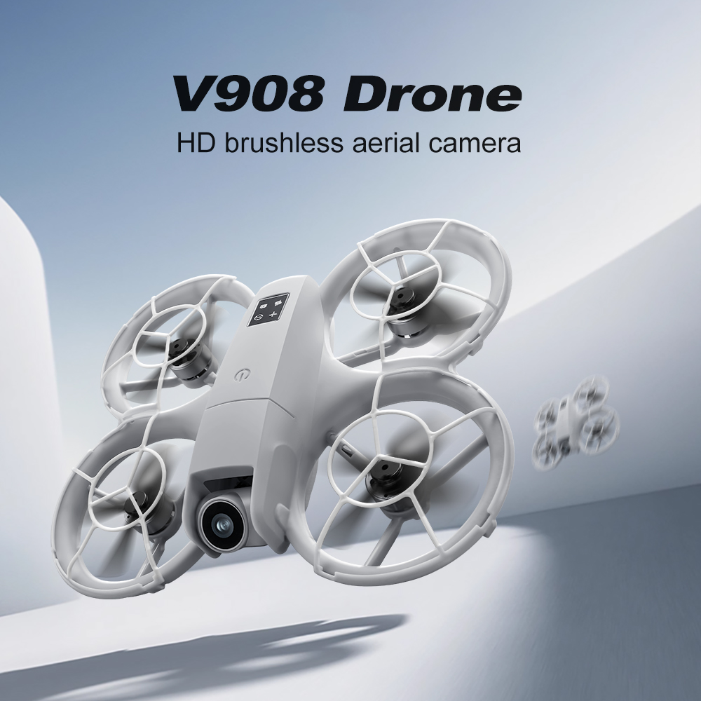 オリジナルV908クアッドコプター ブラシレスFPV スクリ - Drone Thermal Imaging のレビューと価格