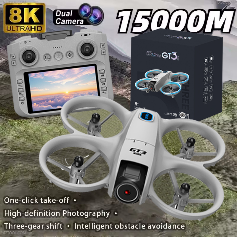 新しいオリジナル GT3 ミニドローン 8K GPS プロの - Drone Multispectral のレビューと価格