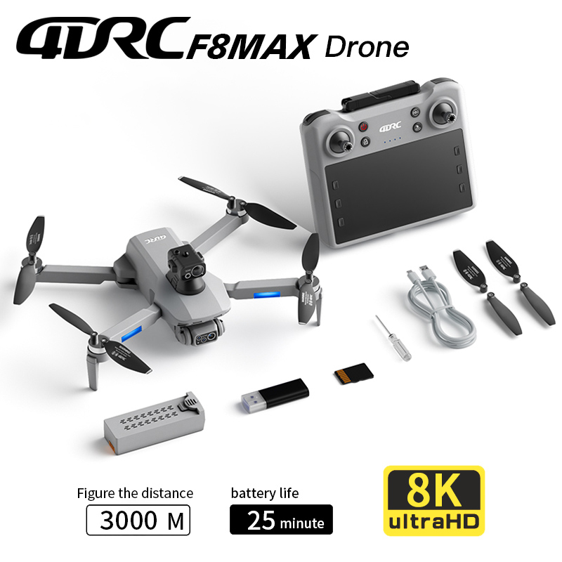 F8 MAX GPSドローン プロフェッショナル 8Kカメラ - Drone Photogrammetry のレビューと価格