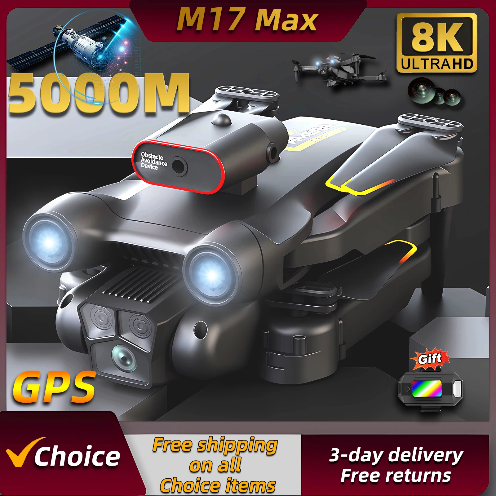 新型M17 Maxドローン 8Kプロフェッショナル オプティ - Drone Multispectral のレビューと価格