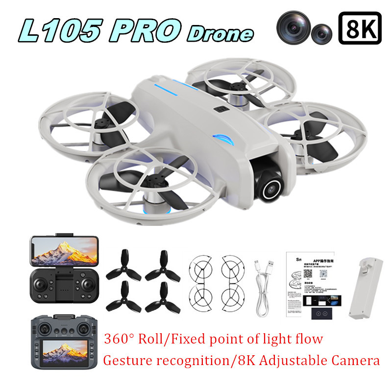 L105 PRO ドローン デュエル 8Kレンズ 完全衝突防 - Drone Lidar のレビューと価格
